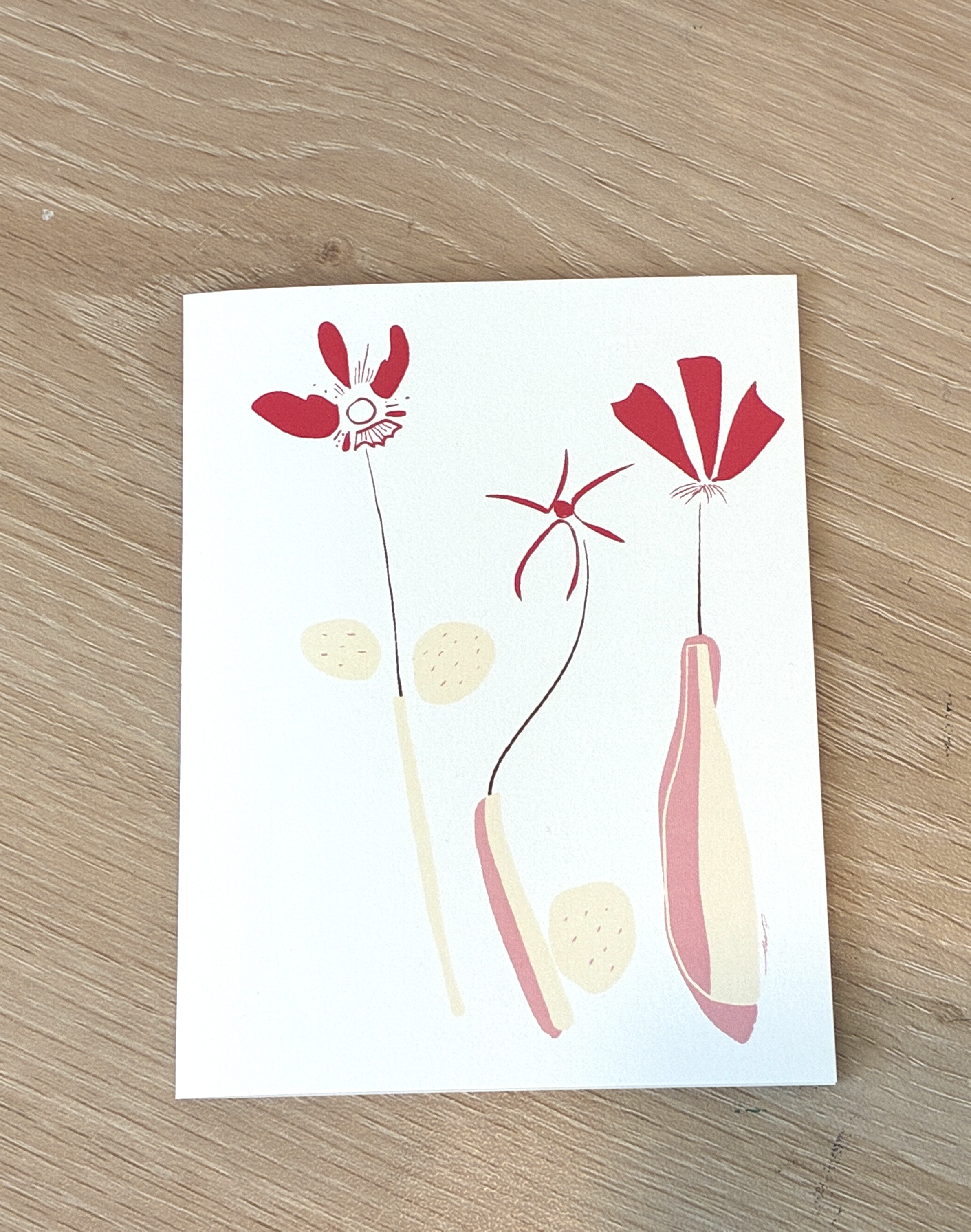 Cream Floral
